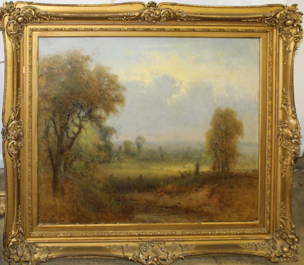 George W King comparable auction result: george w king american 1836 1930