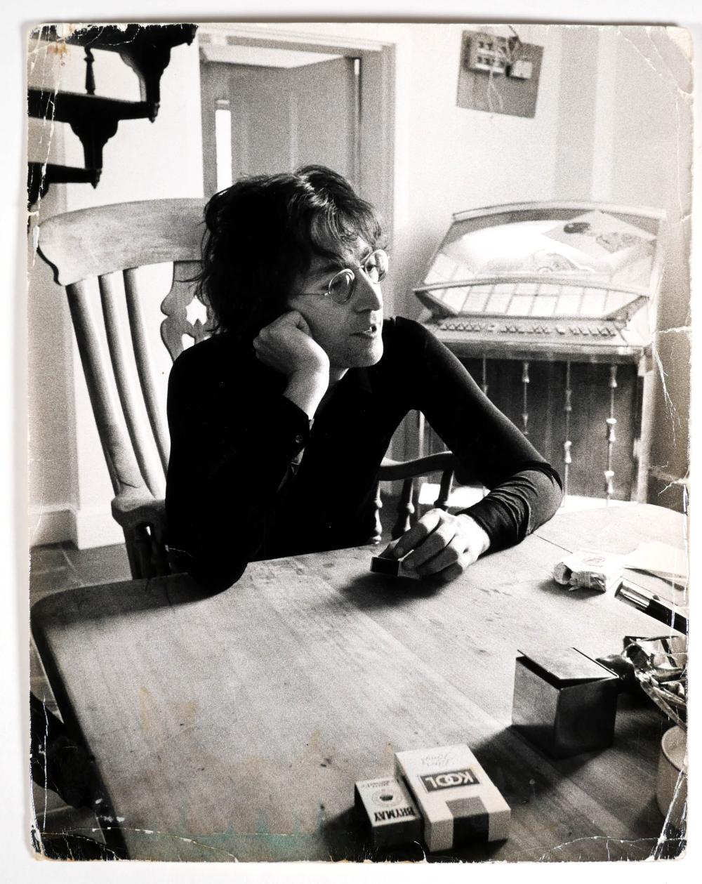 Barrie Wentzell comparable auction result: john lennon photograph by barrie wentzell