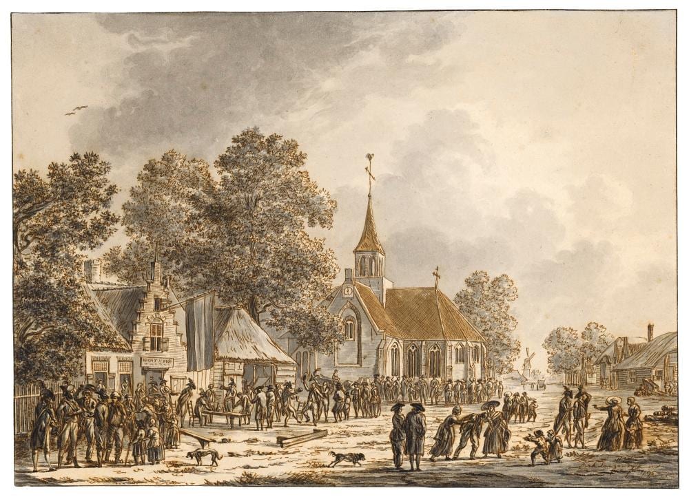 dirk langendijk soldiers in a town · Sotheby's · 2019-01-30 Dirk Langendijk comparable auction result: dirk langendijk soldiers in a town