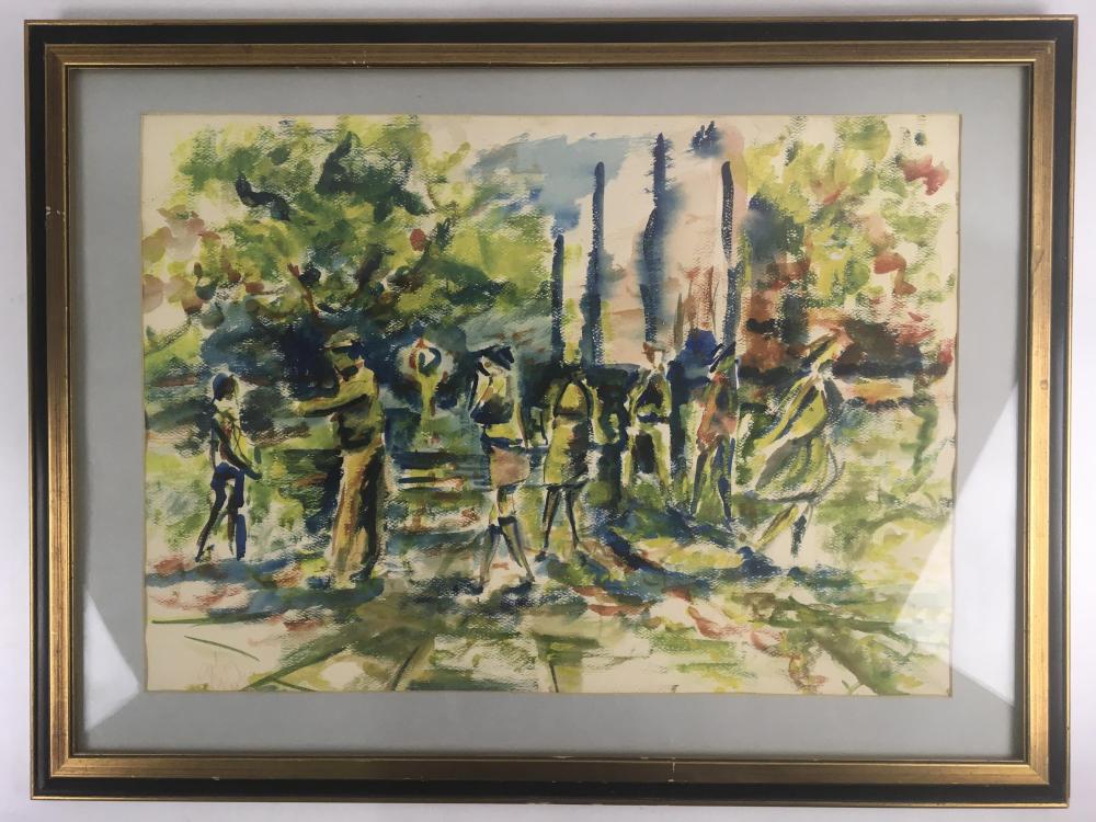 John Northcote Nash comparable auction result: john northcote nash 1893 1977 watercolor