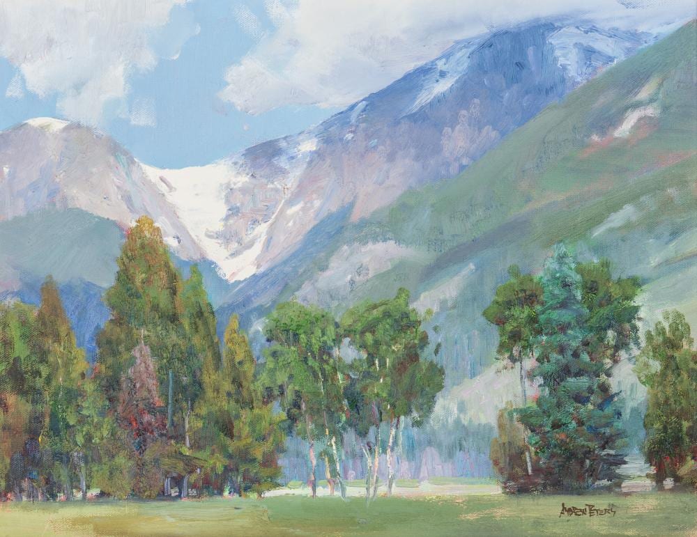 Andrew Peters comparable auction result: andrew peters jackson hole wy landscape