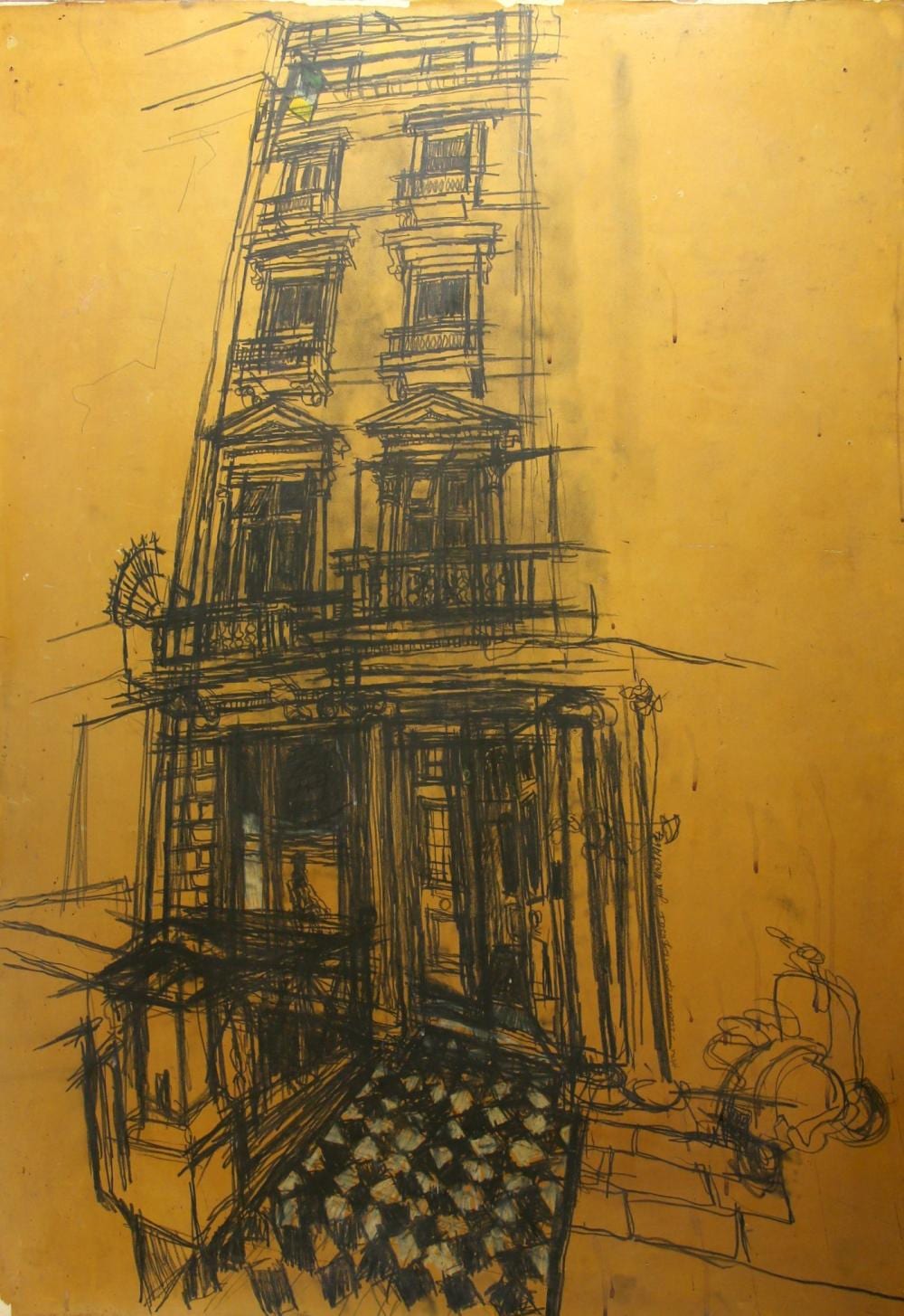 Jason Monet comparable auction result: jason monet british 1938 2009 street scene ch