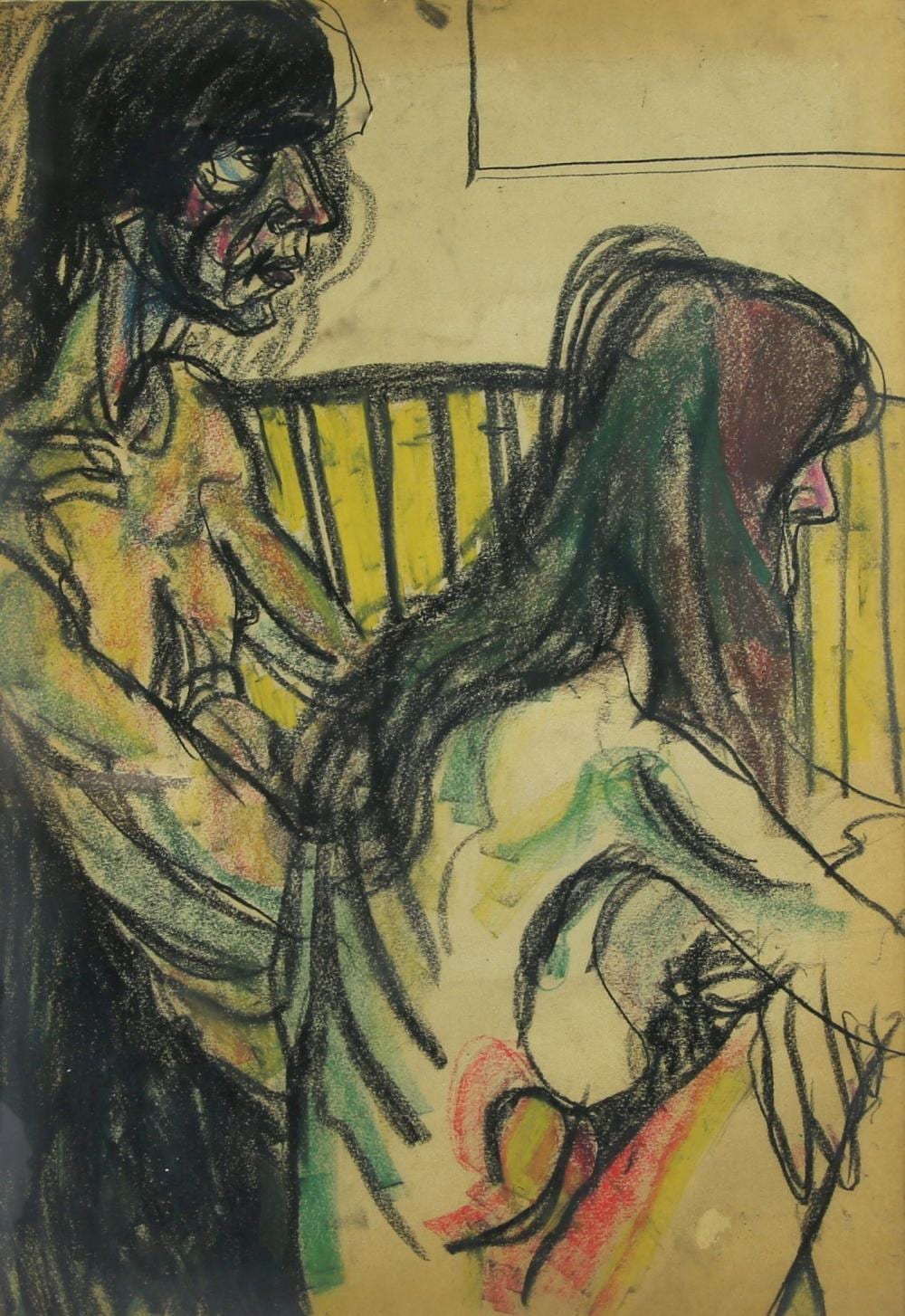 Jason Monet comparable auction result: jason monet british 1938 2009 man and a woman