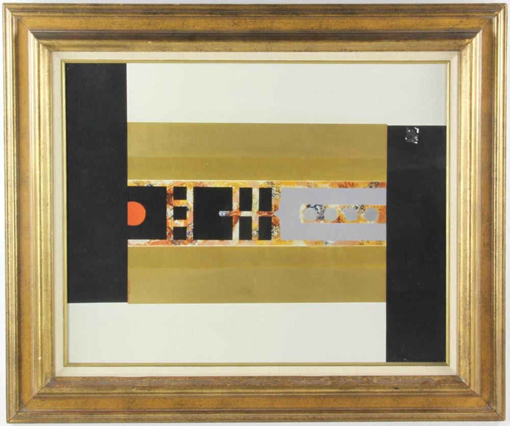 Shiou-Ping Liao comparable auction result: shiou ping liao print gate of peace 1969
