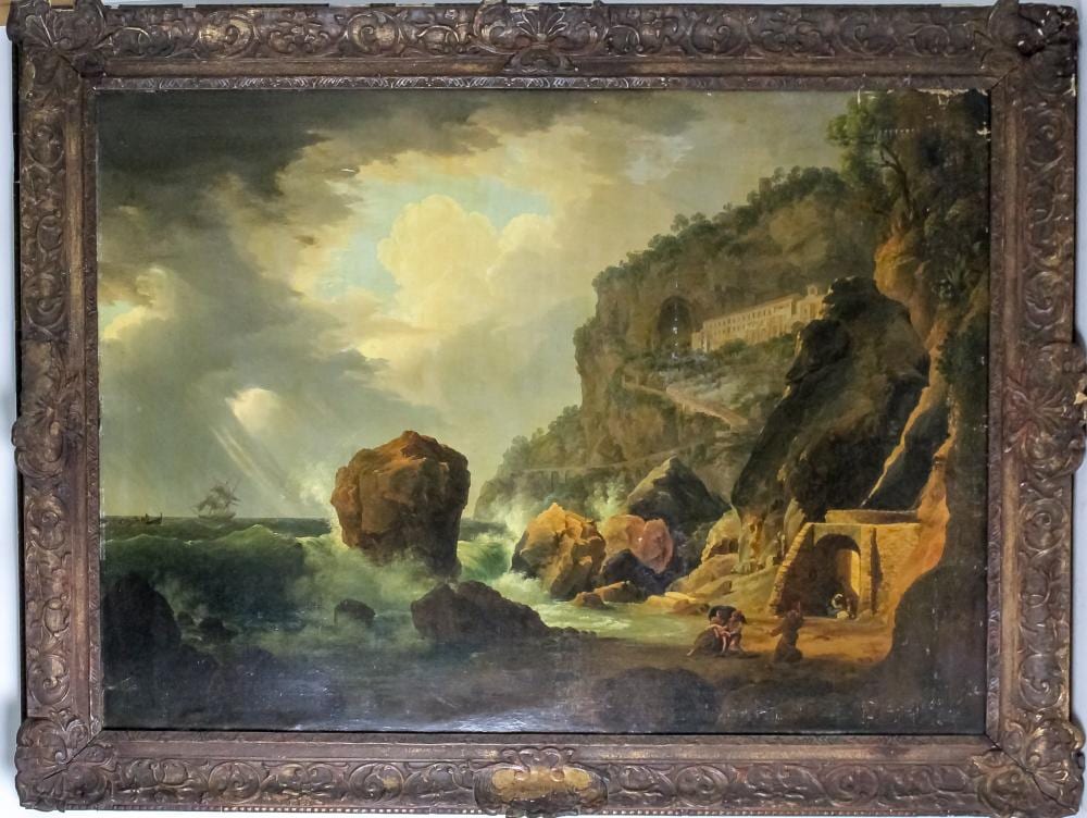 Joseph Rebell comparable auction result: joseph rebell 1787 1828 austria 37x52 oil painting