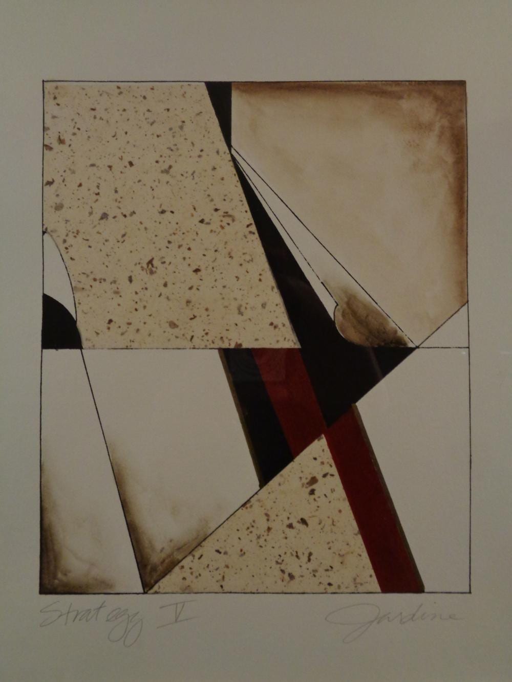 Elizabeth Jardine comparable auction result: elizabeth jardine signed mixed media on paper