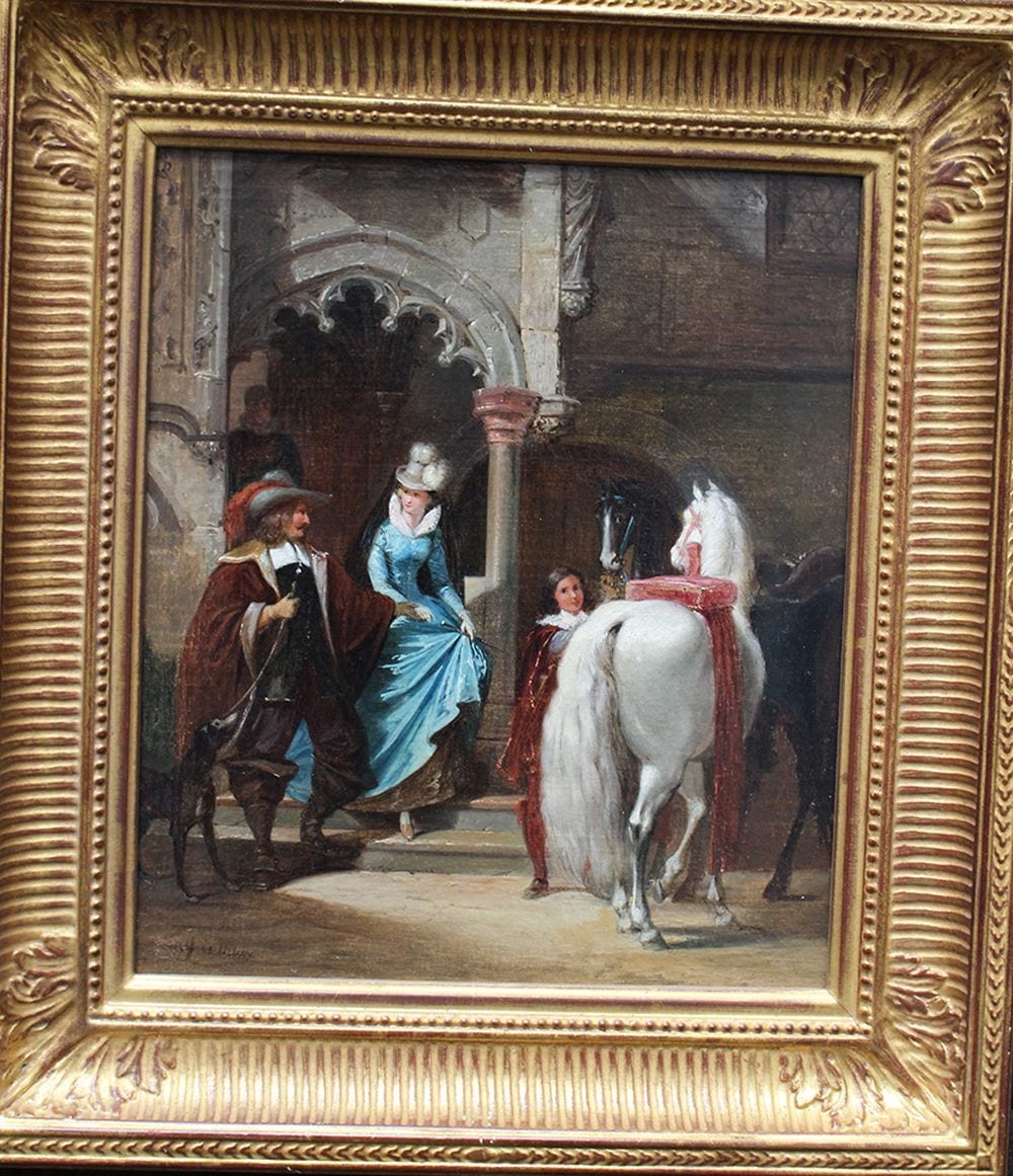 Alfred Dedreux comparable auction result: alfred dedreux 1810 1860 attributed