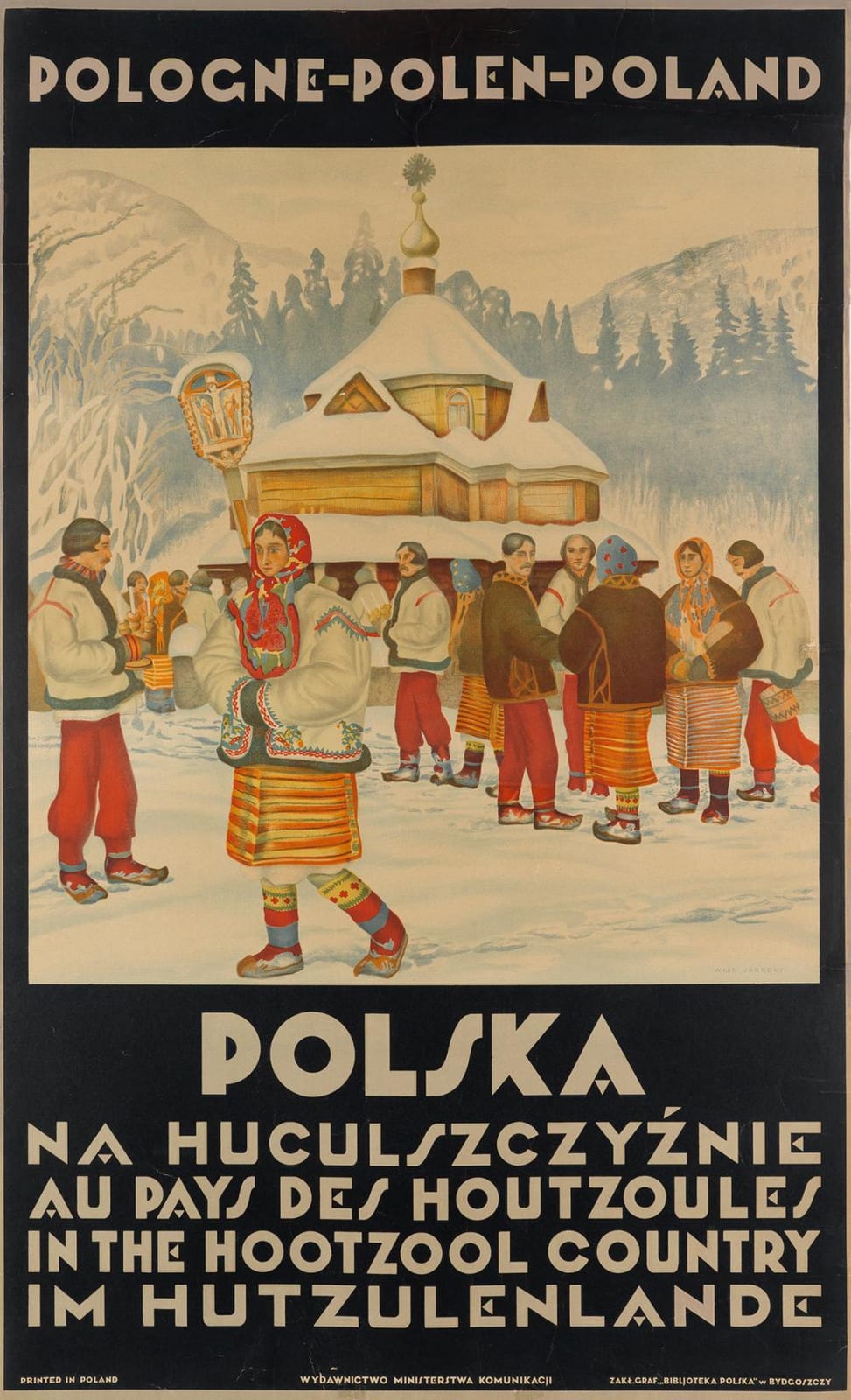 Wladyslaw Jarocki comparable auction result: wladyslaw jarocki 1879 1965 polska circa 1925 39x24 inches 101x62 cm bibljoteka polska bydgoszczy