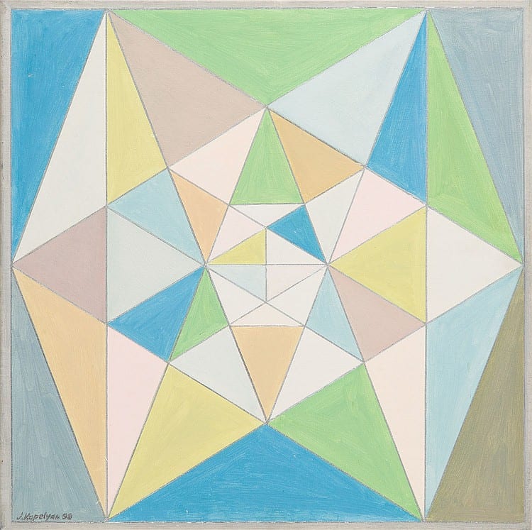 Joseph Kapelyan comparable auction result: joseph kapelyan b 1936 crystal 1998