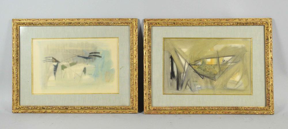 Reginald Weston comparable auction result: reginald weston 1912 1967 a pair of abstract birds signed weston lower edge pencil and watercolor on paper 8 1 2 x 13 in each