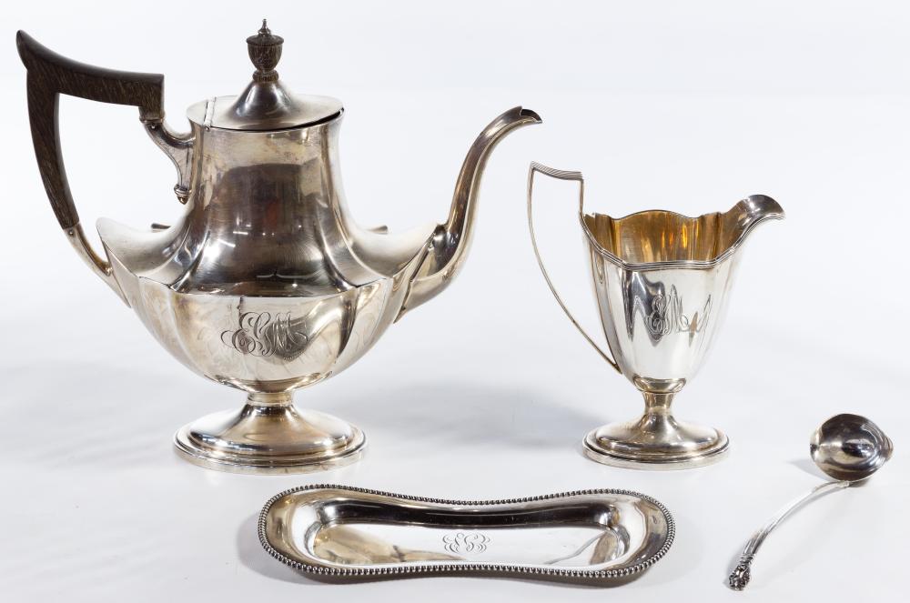 Sterling Silver Hollowware and Flatware Assortment sold by Leonard Auction, lot 29 — auction record photograph