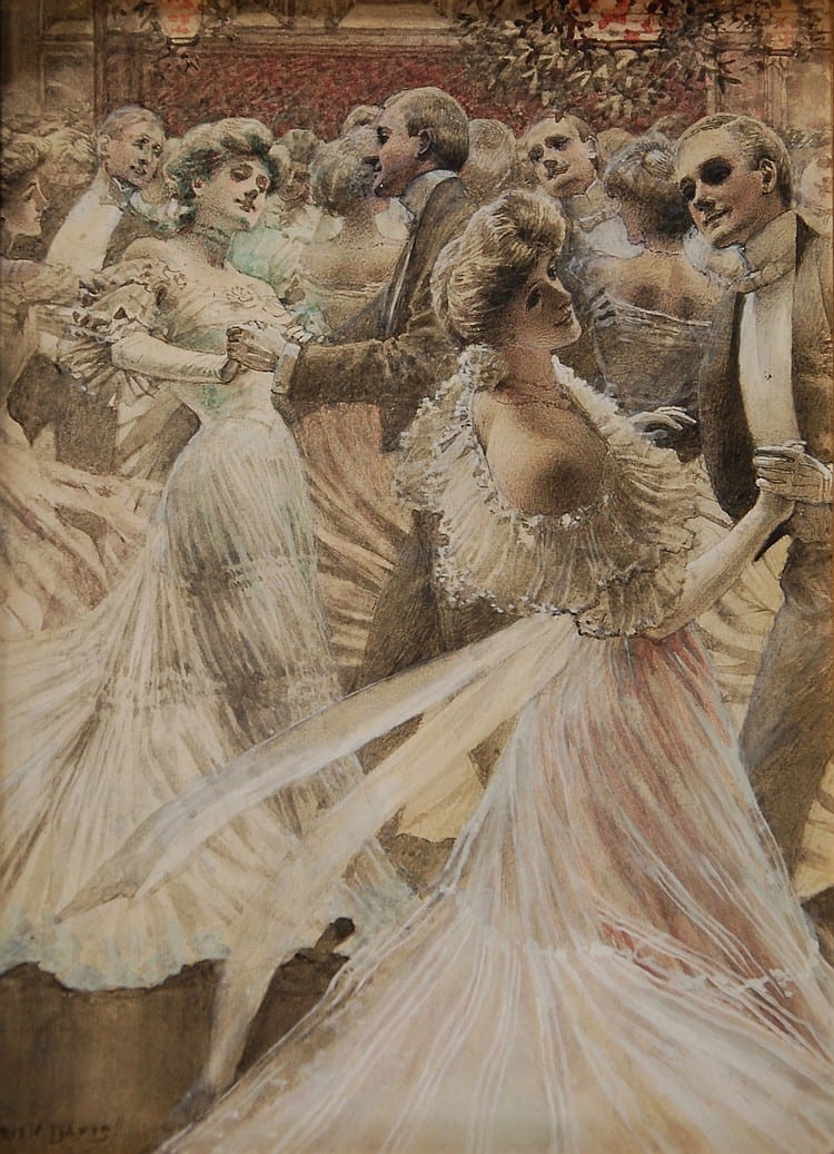 Lucien Davis comparable auction result: lucien davis 1860 1941 la danse