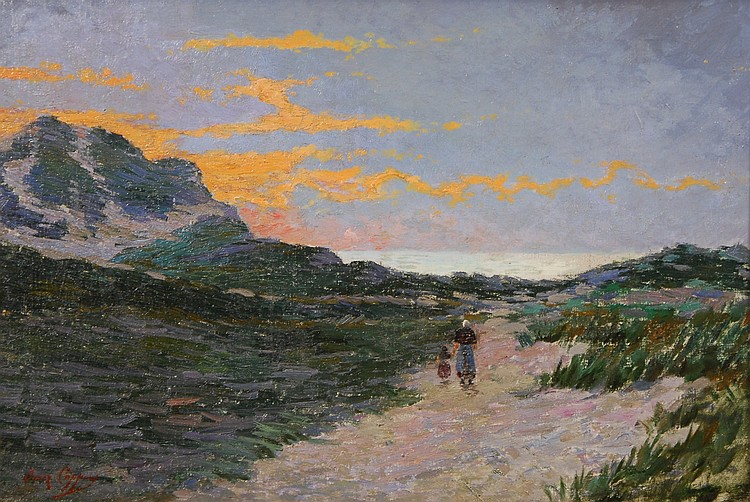 omer coppens 1864 1926 promenade dans les dunes · Brussels Art Auctions · 2019-02-05 Omer Coppens comparable auction result: omer coppens 1864 1926 promenade dans les dunes