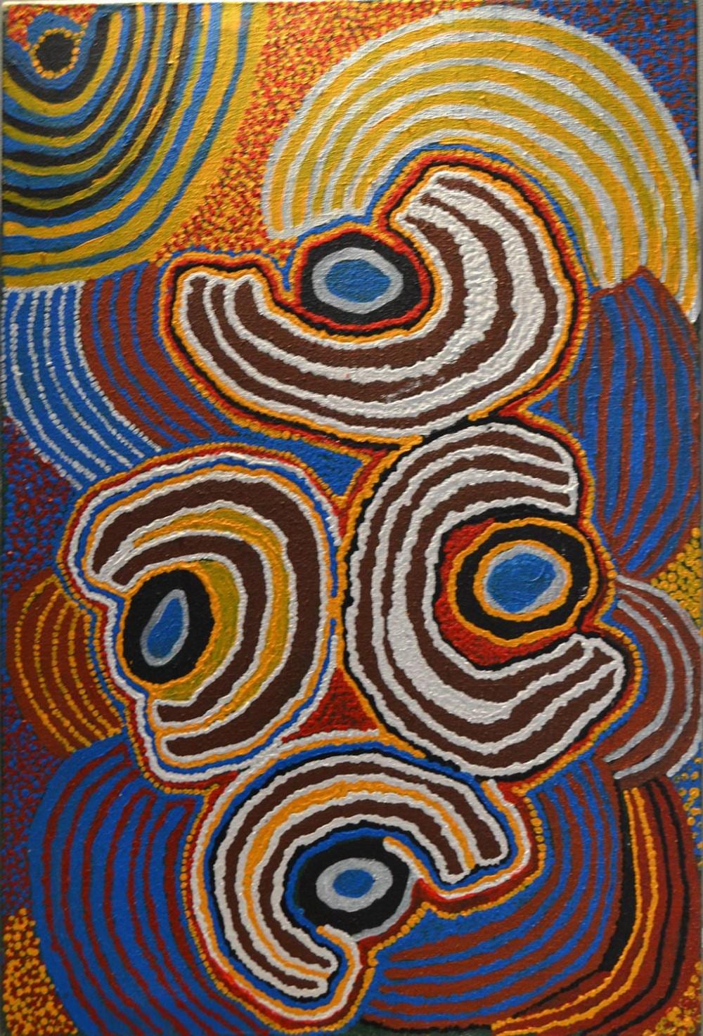 Nancy Nanninurra Napanangka comparable auction result: nancy nanninurra napanangka born c 1936 tjunti near lappi lappi 1998 acrylic on linen