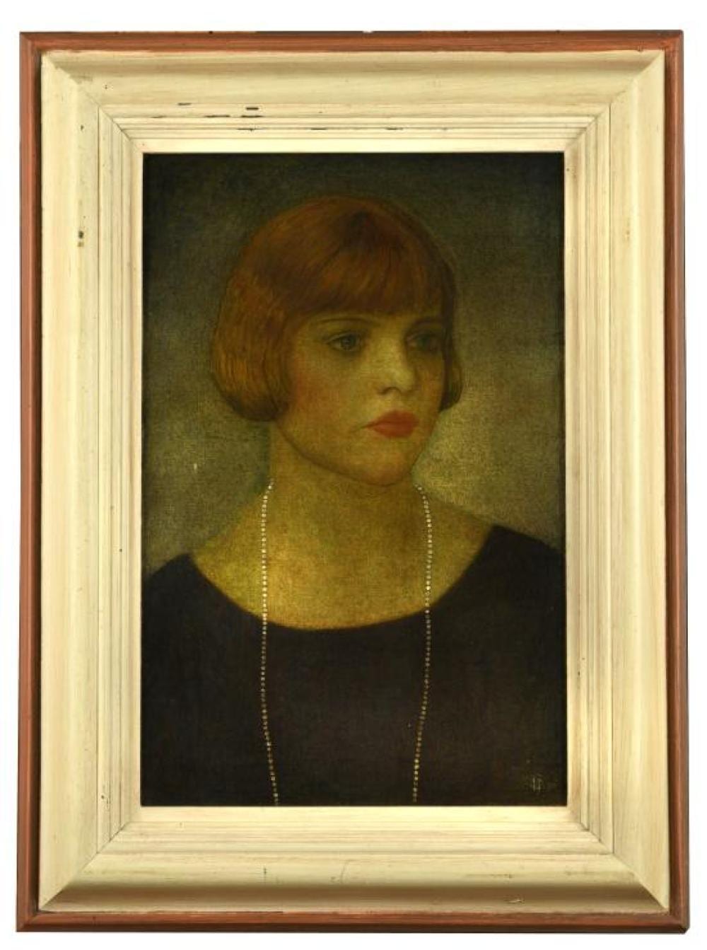 Arthur Joseph Gaskin comparable auction result: arthur joseph gaskin british 1862 1928 portrait of the artist s daughter margaret carey gaskin signed lower right with monogram