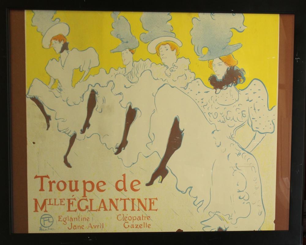 Henri Toulouse Lautrec (Fr 1864-1901) sold by Merrill's Auctioneers & Appraisers, lot 515 — auction record photograph
