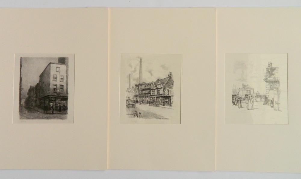 Thomas R. Way comparable auction result: thomas r way lithographs