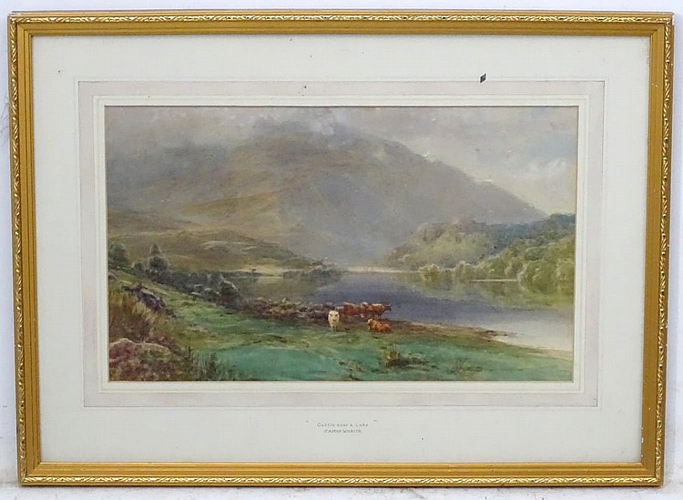 James Whaite comparable auction result: james whaite c 1867 1896 scottish school watercolour cattle near a la