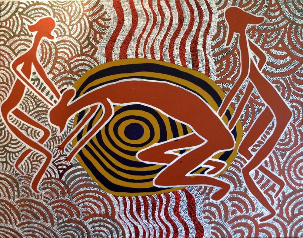 Cliff Reid comparable auction result: cliff reid 1947 2010 blackstone 2005 acrylic on canvas