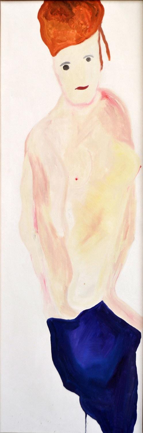 Darren McDonald comparable auction result: darren mcdonald after klimt 2002 oil on canvas 167 x 55 5cm