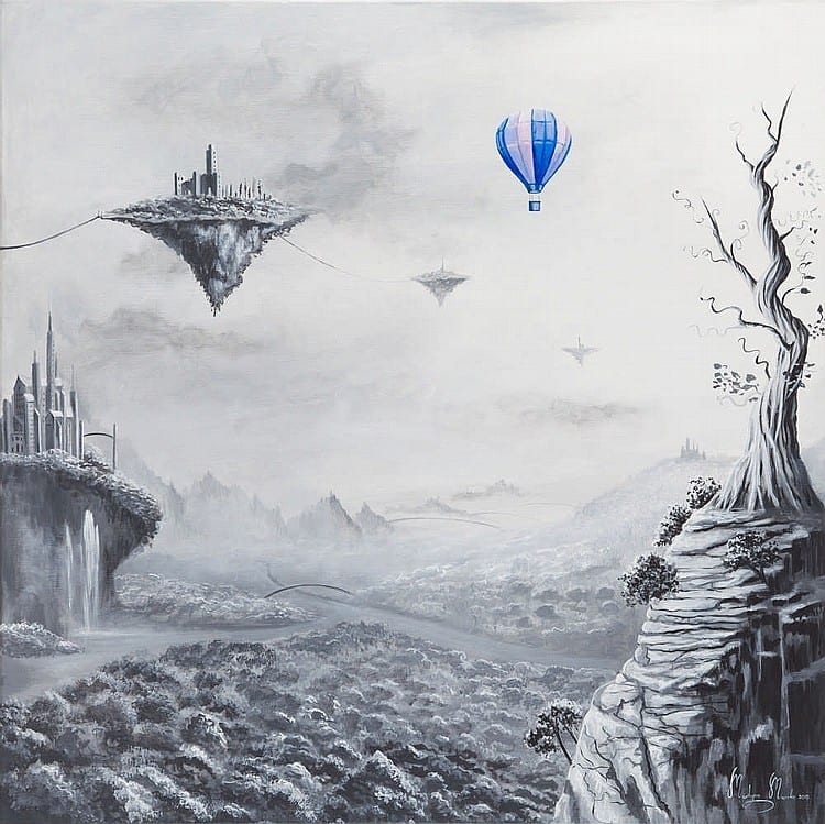 Martyna Maczka comparable auction result: martyna maczka b 1988 to the end of the world 2018 90 x 90 cm