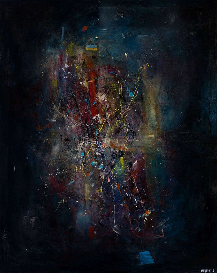 Mateusz Rybka comparable auction result: mateusz rybka b 1986 shipu battle 1885 2019 100 x 80 cm