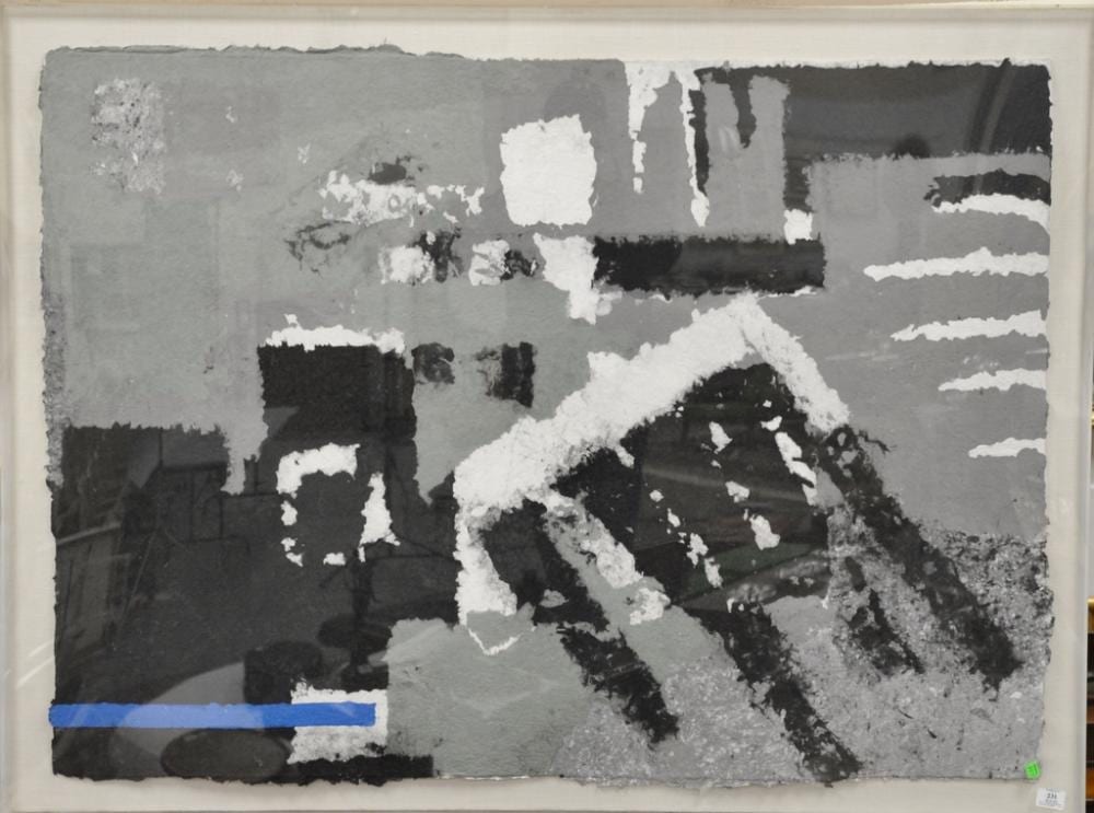 Maud Morgan comparable auction result: maud morgan 1903 1999 mixed media abstract signed and dated lower right maud morgan 85 44 1 2 x 59