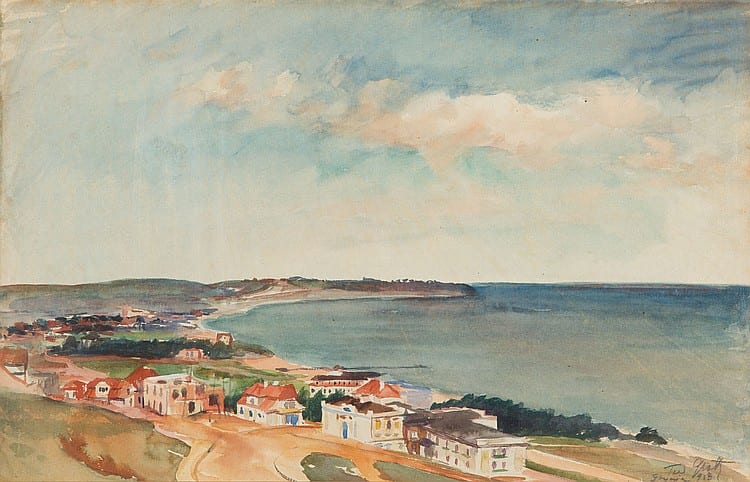 Teodor Grott comparable auction result: teodor grott 1884 1972 gdynia 1923