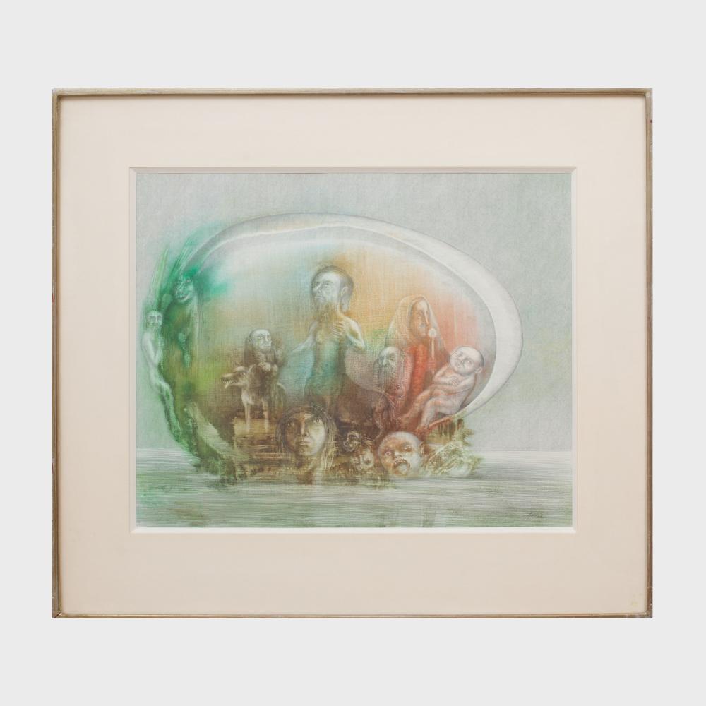 Manuel Ayaso comparable auction result: manuel ayaso b 1934 first dream