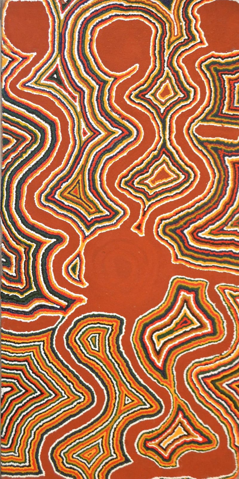 Ningie Nanala comparable auction result: ningie nangala born c 1934 artist s country 1991 acrylic on canvas