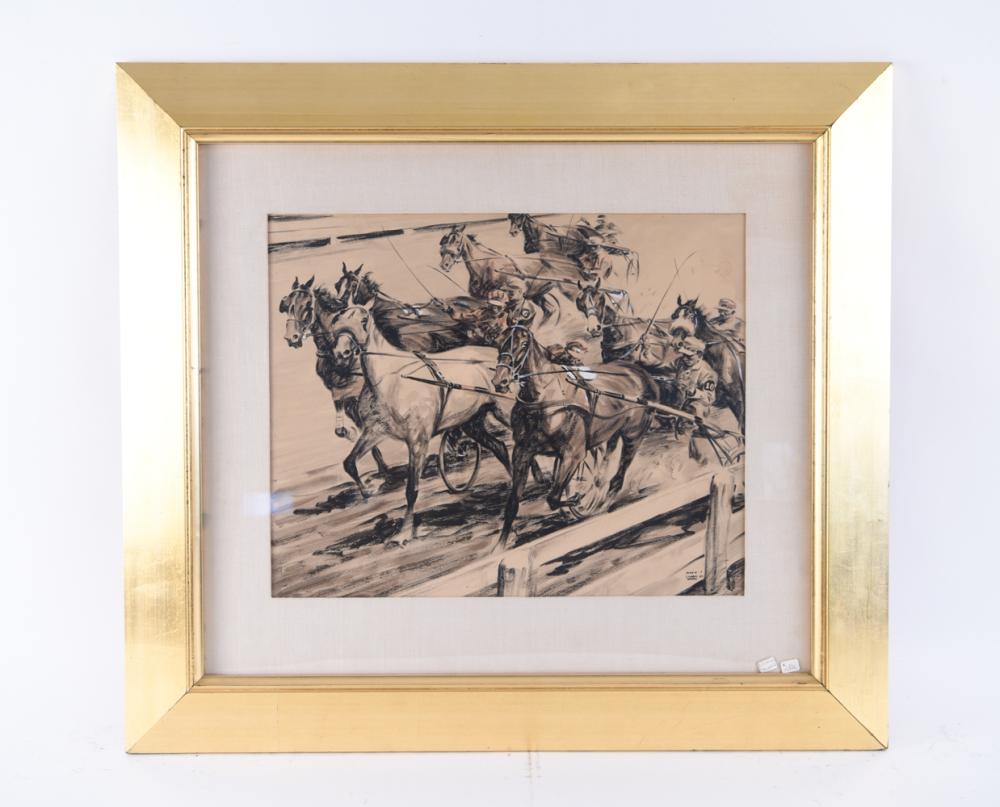 Matt Clark comparable auction result: matt clark 1903 1972 illustration