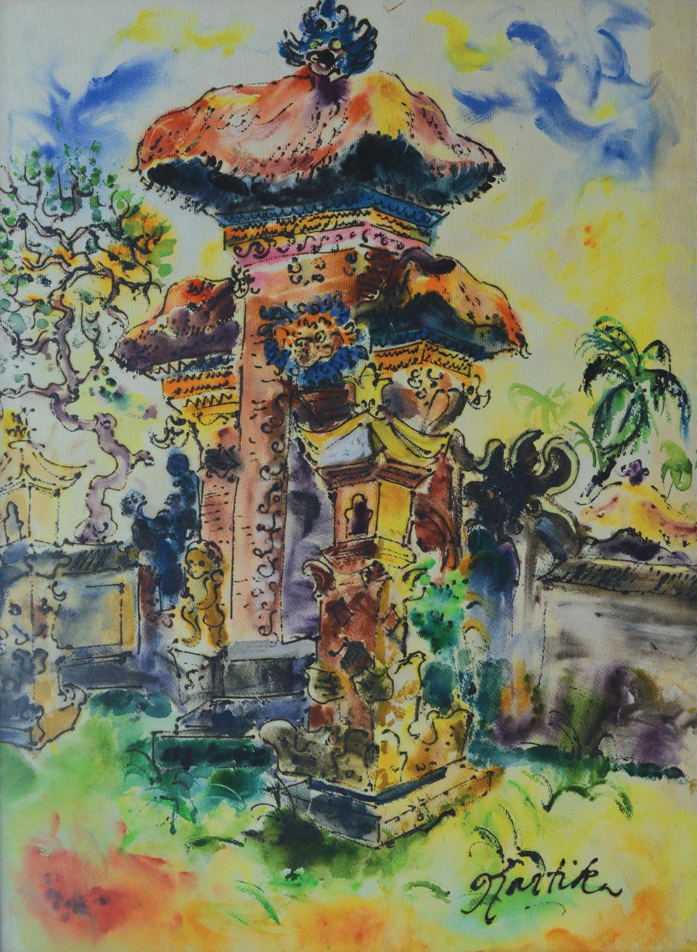 Balinese Temple comparable sale