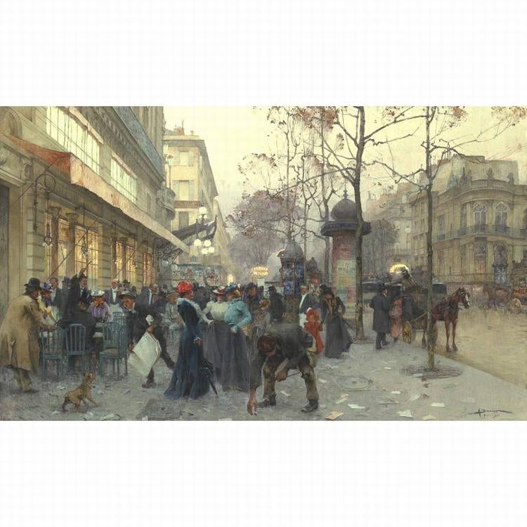 Henri-Gaston Darien comparable auction result: henri gaston darien