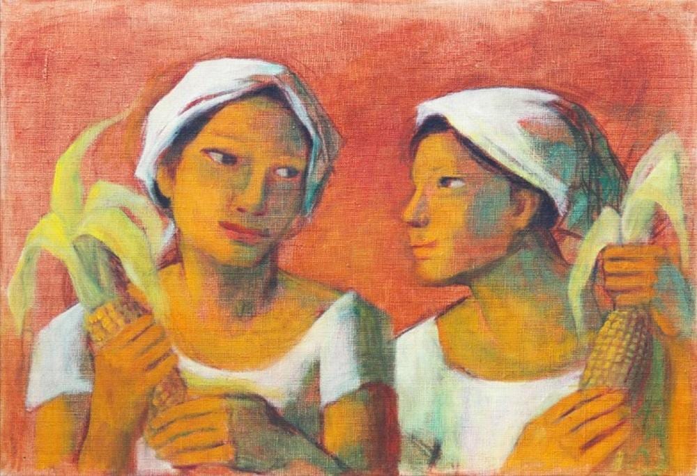 Anita Magsaysay-Ho (1914–2012) Two Women comparable sale