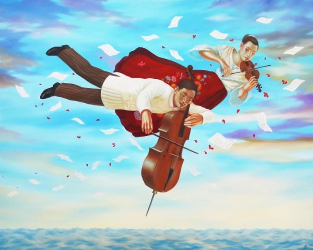 Mark Justiniani (b.1966) Harana comparable sale