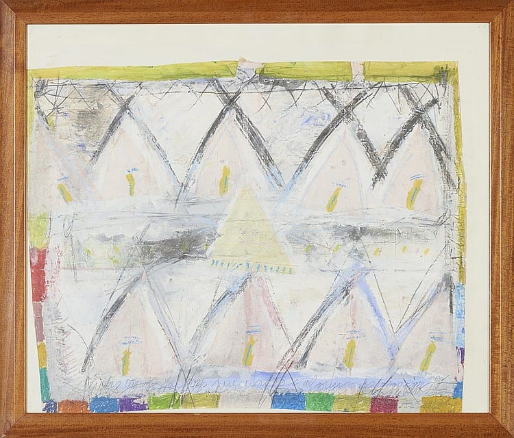 Ana Vidigal comparable auction result: ana vidigal mista s papel 60 x 70 cm