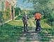 Gustave Caillebotte (1848-1894) Chemin montant oil on canvas 39 1/2 x 49 3/ comparable sale