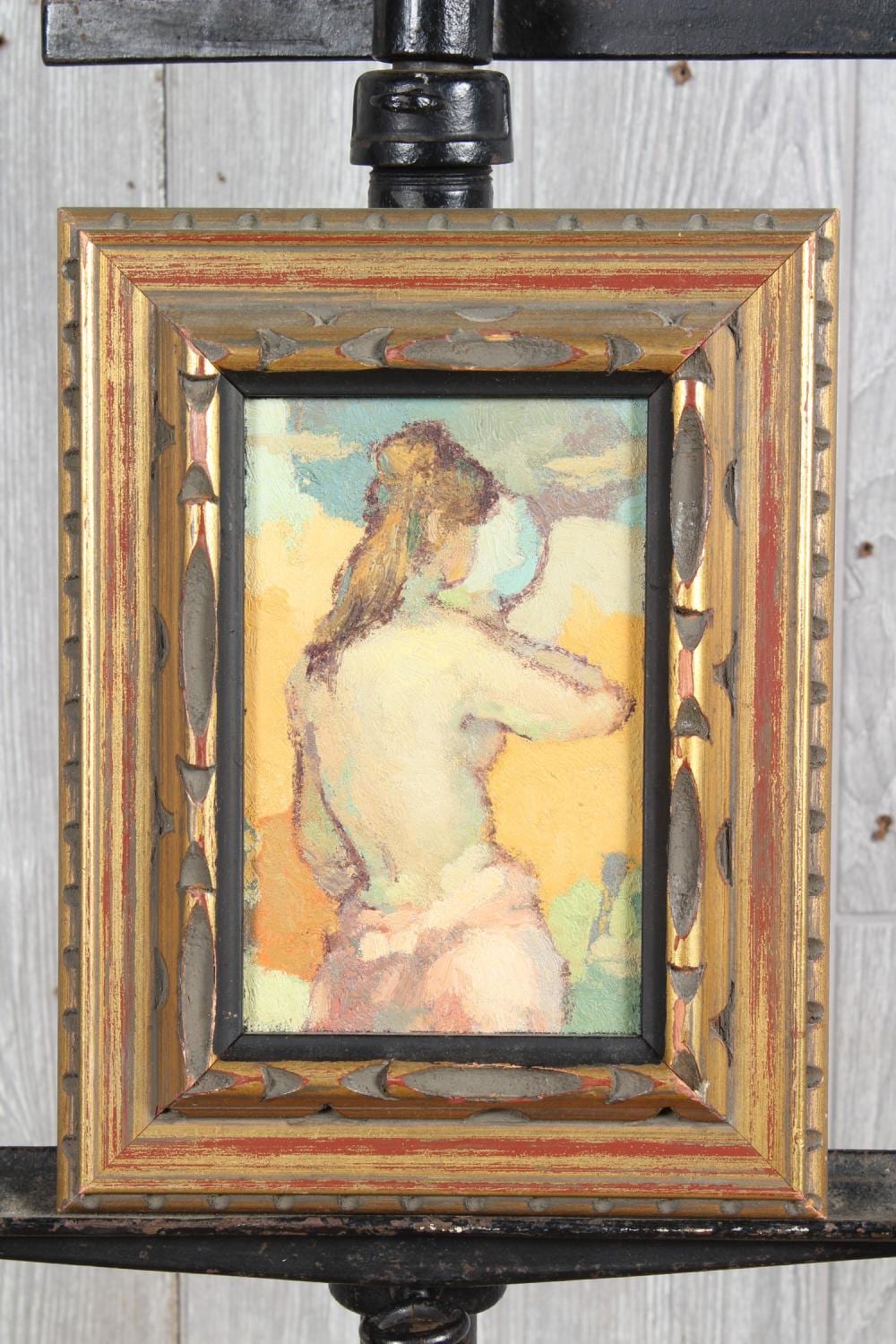 Edna Gass comparable auction result: edna gass la toilette