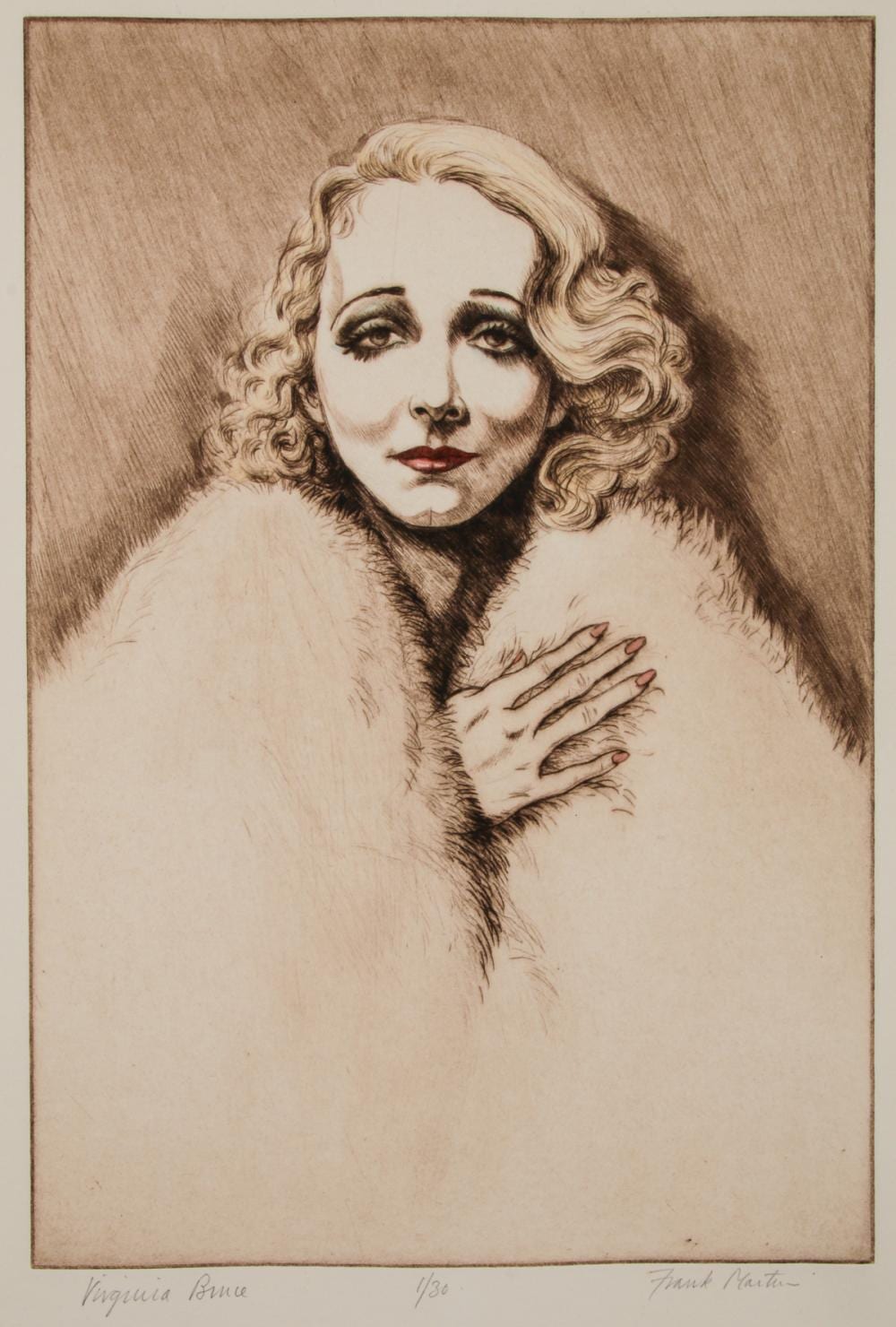 Frank Vernon Martin comparable auction result: frank vernon martin 1921 2005 virginia bruce