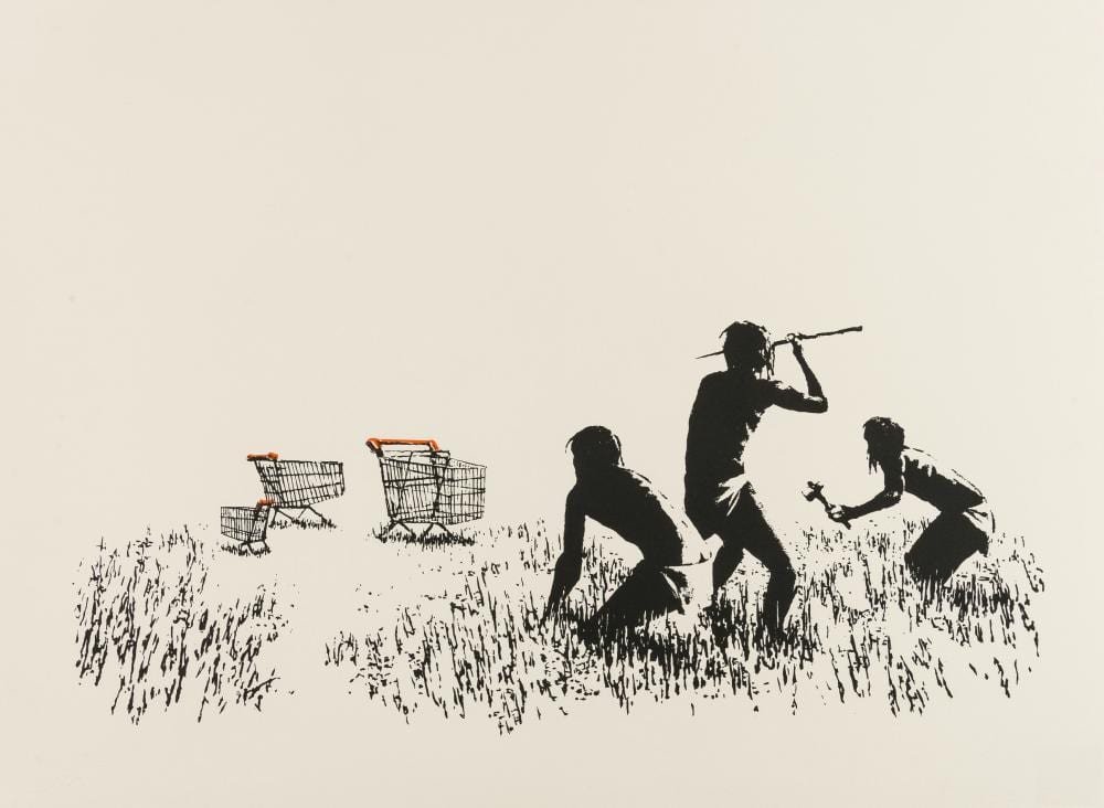 Banksy (b.1974) Trolleys sold by Forum Auctions - UK, lot 6 — auction record photograph