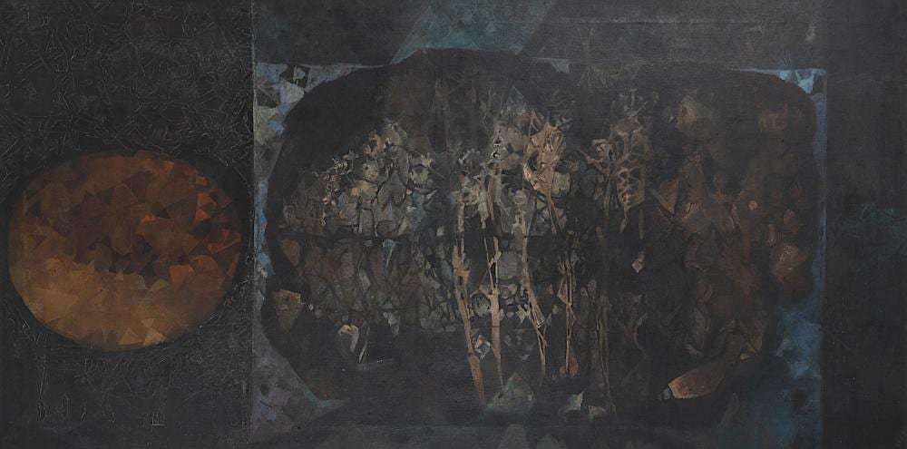 Ray Shyamal Datta comparable auction result: shyamal dutta ray 1934 2005 untitled