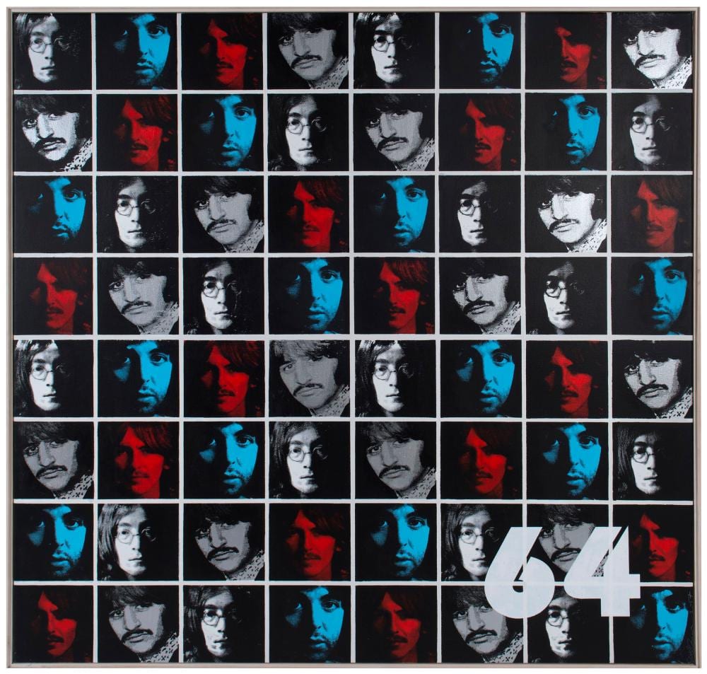 Andrew Wellman comparable auction result: andrew wellman 1966 when i m 64 2007 acrylic on canvas