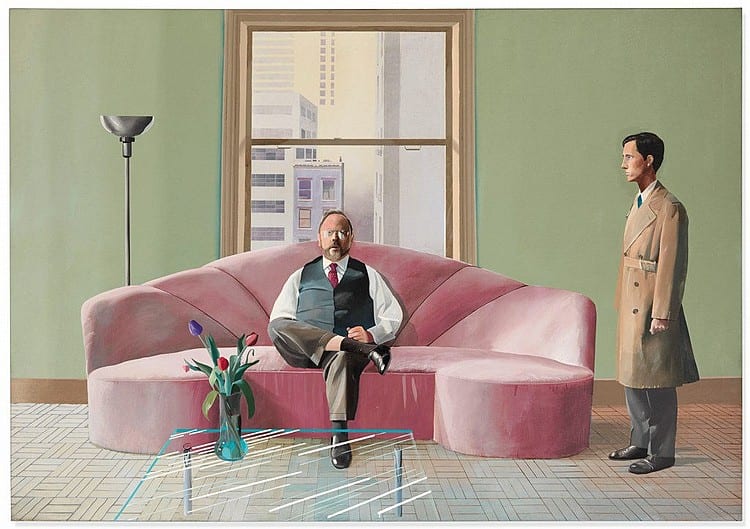 David Hockney (b. 1937) - Henry Geldzahler and Christopher Scott comparable sale