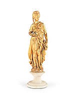 A. (1892) Auguste comparable auction result: a gilt metal figure of a classical lady in the manner of auguste moreau