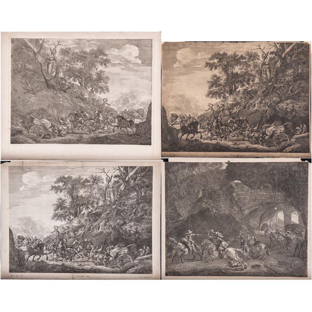 Anton Joseph von Prenner comparable auction result: anton joseph von prenner german 1683 1761 four etchings after hans jordaens iii etchings on laid paper