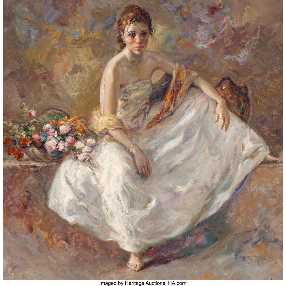 jose mateu san hilario royo spanish b 1941 modelo descansando oil on canvas · Heritage Auctions · 2019-03-08 Jose Mateu San Hilario Royo comparable auction result: jose mateu san hilario royo spanish b 1941 modelo descansando oil on canvas
