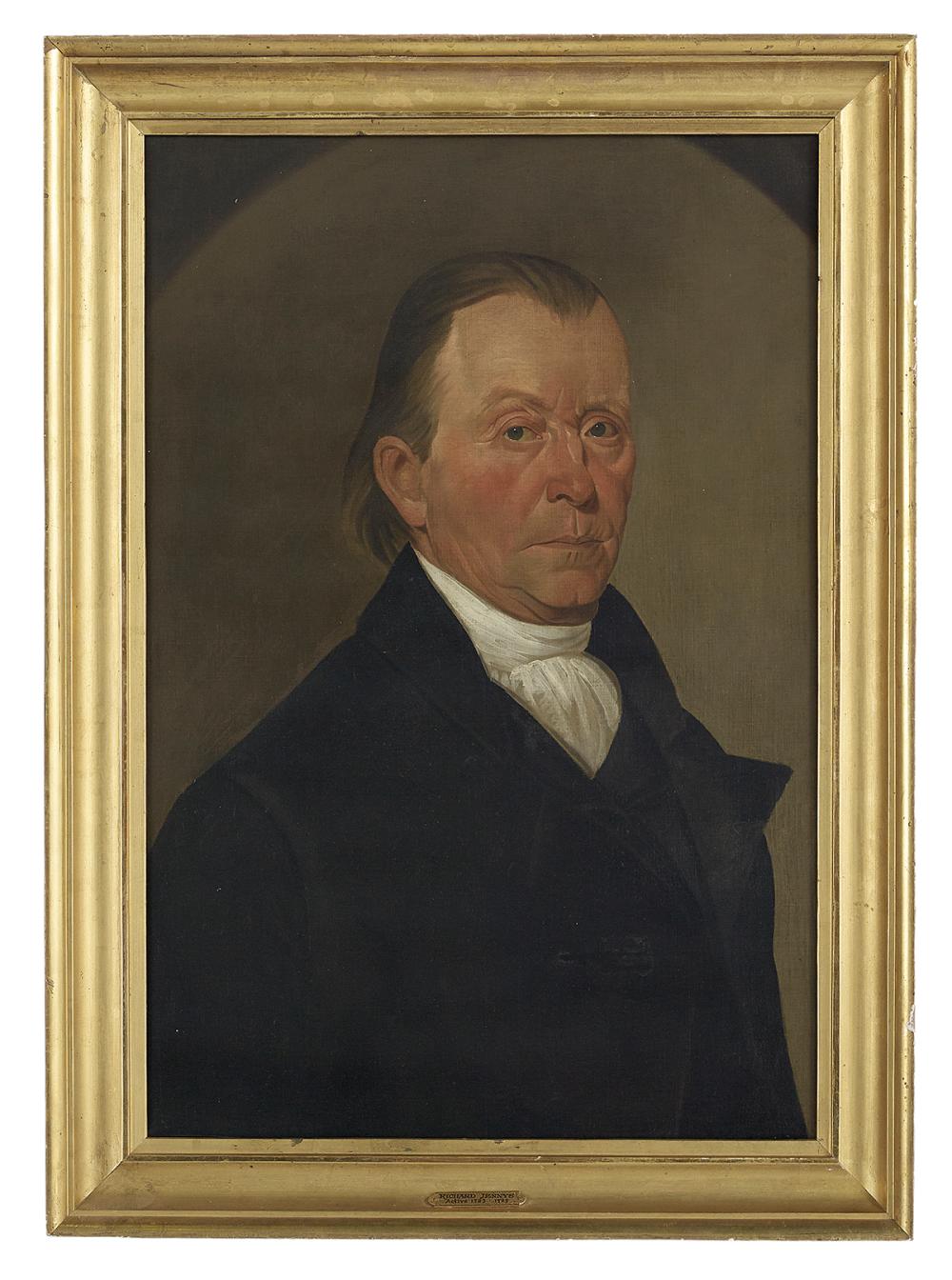 william jennys american 1774 1859 portrait of a gentleman · New Orleans Auction Galleries · 2019-02-26 William Jennys comparable auction result: william jennys american 1774 1859 portrait of a gentleman