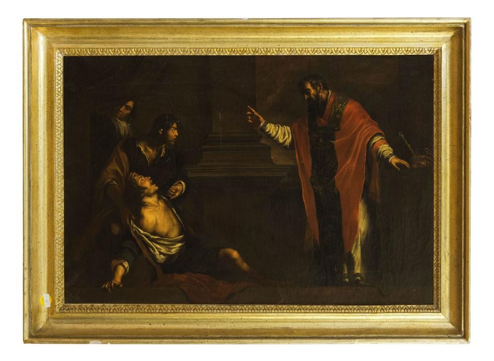 Pietro Novelli comparable auction result: pietro novelli maniera di