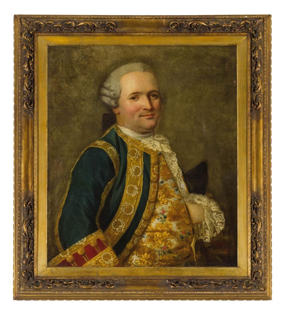 Jean-Baptiste Van Loo comparable auction result: jean baptiste van loo attr a