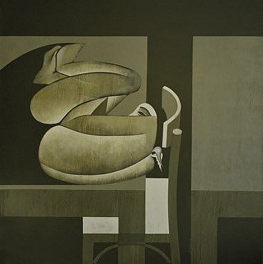 Safwan Dahoul comparable auction result: safwan dahoul syrian b 1961 r ve 7